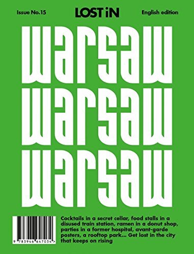 Book cover of Warsaw: LOST In City Guide by Uwe Hasenfuss (Ed.)
