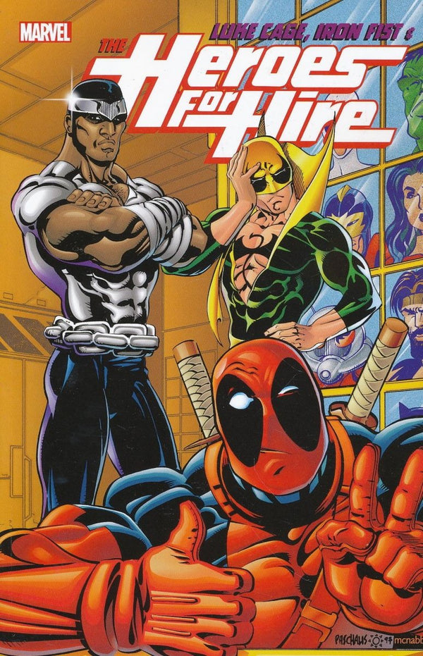 Book cover of Luke Cage, Iron Fist & The Heroes For Hire, Vol. 2 by John Ostrander, Joe Edkin, Pasqual Ferry (Illus.)