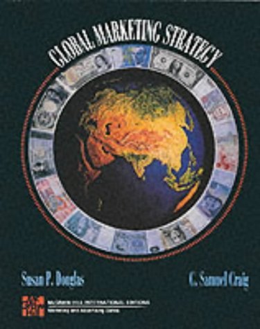 Book cover of Global Marketing Strategy by C. Samuel Craig