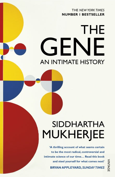 Book cover of The Gene: An Intimate History by Siddhartha Mukherjee