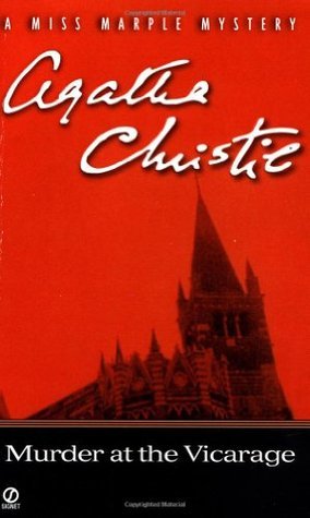 Book cover of Murder At The Vicarage by Agatha Christie