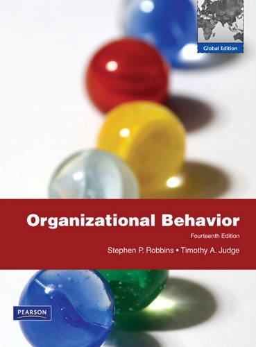 Book cover of Organizational Behavior: Global Edition by Stephen & Judge Timothy Robbins