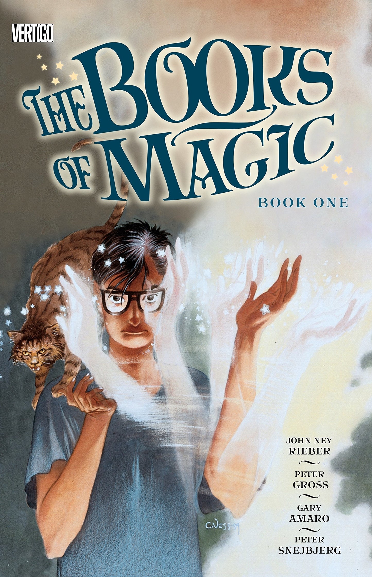 Book cover of Books Of Magic, Book One by John Ney Rieber (Writer), Peter Gross (Illus.), Gary Amaro (Illus.), Peter Snejbjerg (Illus.)