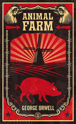 Book cover of Animal Farm by George Orwell