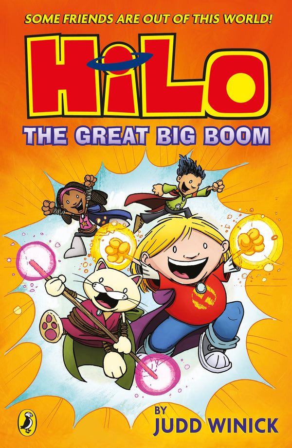 Book cover of The Great Big Boom by Judd Winick