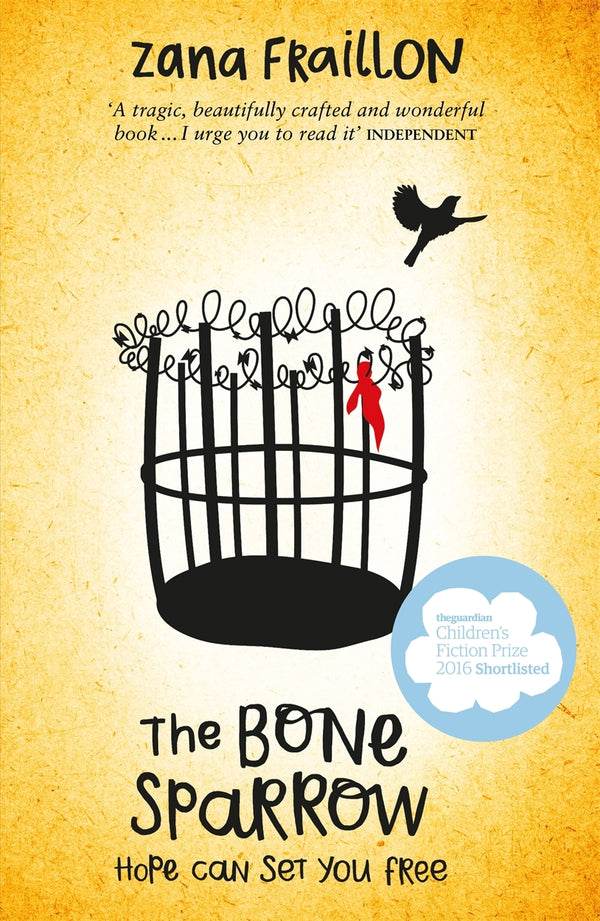 Book cover of The Bone Sparrow by Zana Fraillon