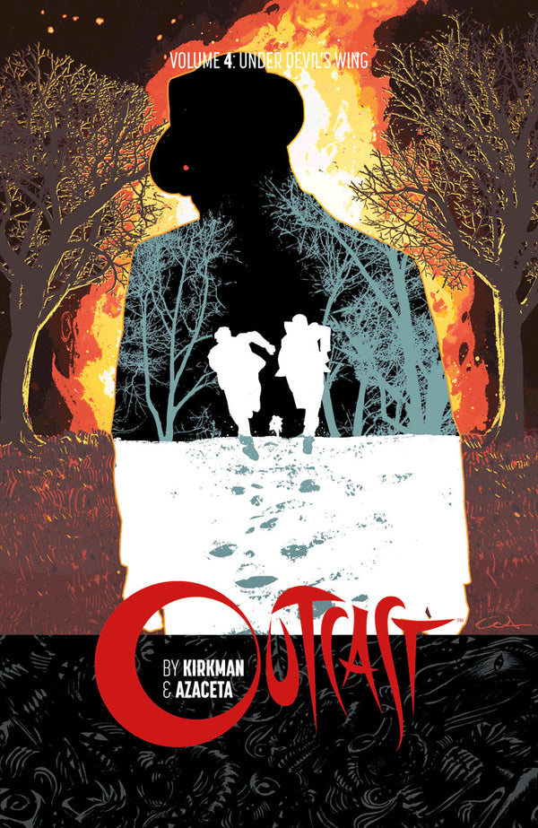 Book cover of Outcast, Vol. 4: Under Devil's Wing by Robert Kirkman, Paul Azaceta (Artist), Elizabeth Breitweiser (Artist)