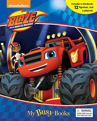 Book cover of Blaze And The Monster Machines My Busy Book by Phidal Publishing