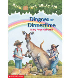 Book cover of Dingoes At Dinnertime by Pope Mary Osborne