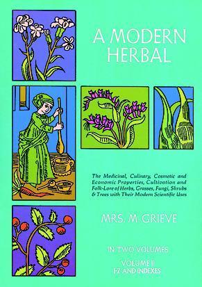 Book cover of A Modern Herbal by Margaret Grieve