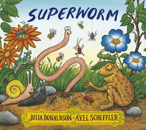 Book cover of Superworm by Julia Donaldson