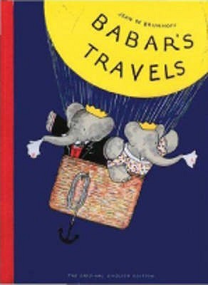 Book cover of Babar's Travels by Jean de Brunhoff