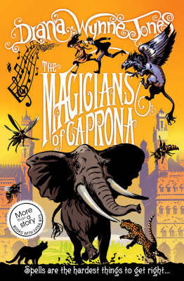 Book cover of The Magicians Of Caprona by Diana Wynne Jones