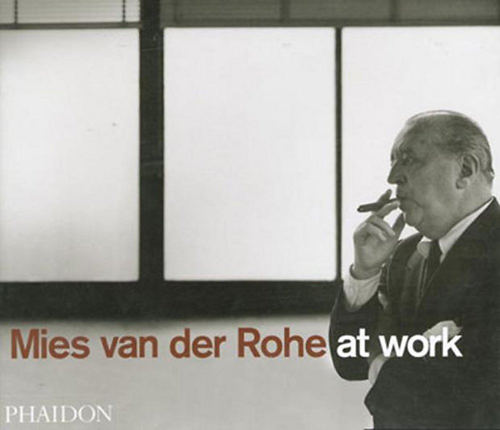 Book cover of Mies Van Der Rohe At Work by Peter Carter