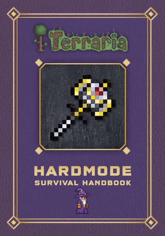 Book cover of Terraria: Hardmode Survival Handbook by Daniel   Roy