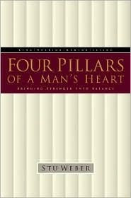 Book cover of Four Pillars of a Man's Heart: Bringing Strength into Balance by Stu Weber