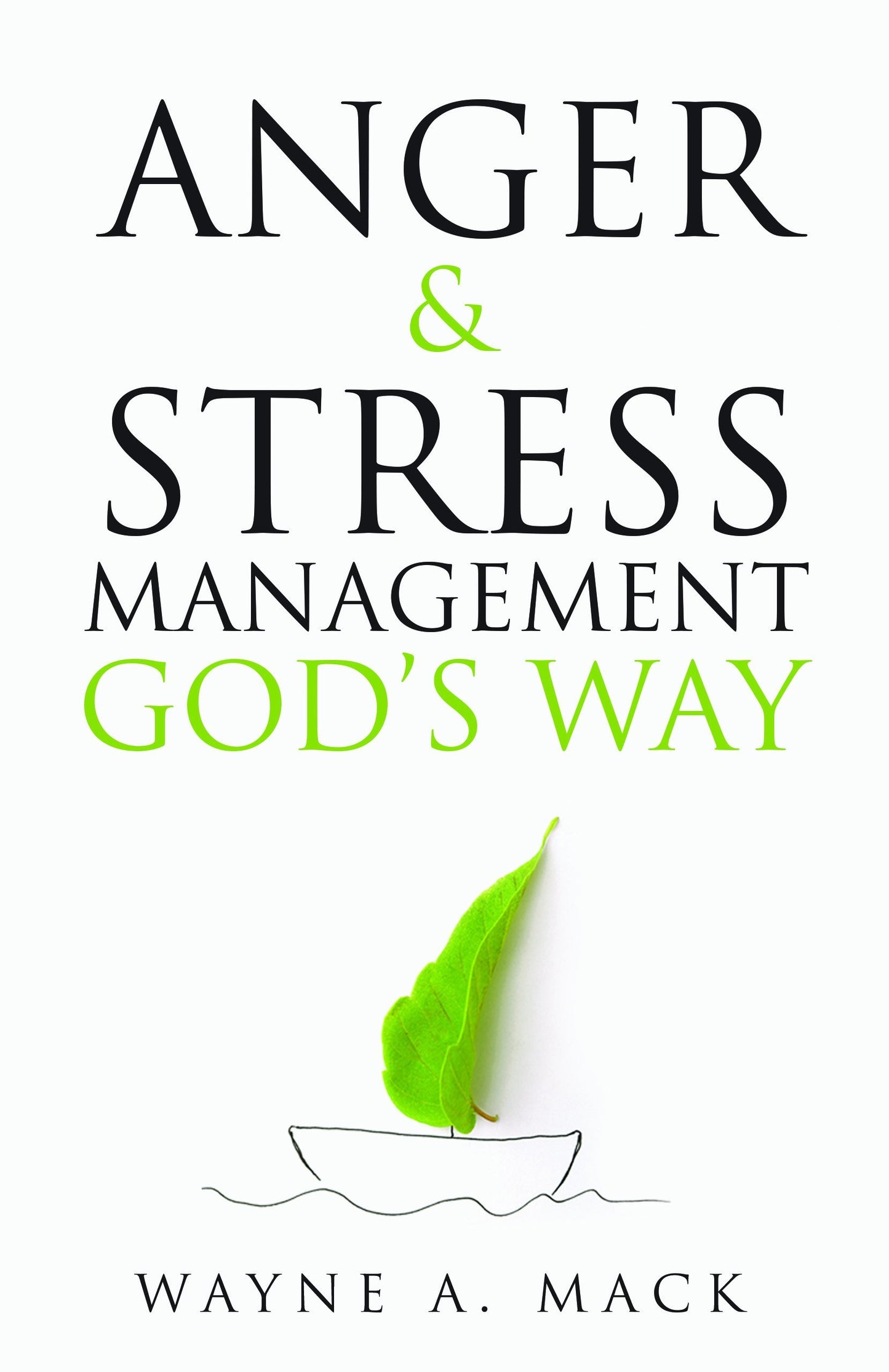 Book cover of Anger & Stress Management God's Way by Wayne A. Mack