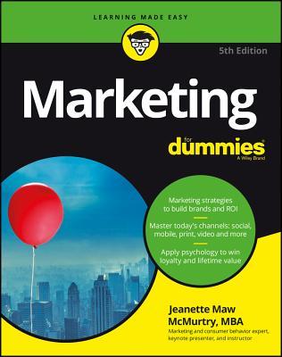 Book cover of Marketing For Dummies by Jeanette Maw McMurtry