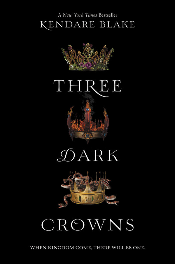 Book cover of Three Dark Crowns by Kendare Blake