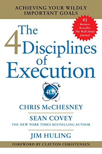 Book cover of 4 Disciplines Of Execution by Sean Covey