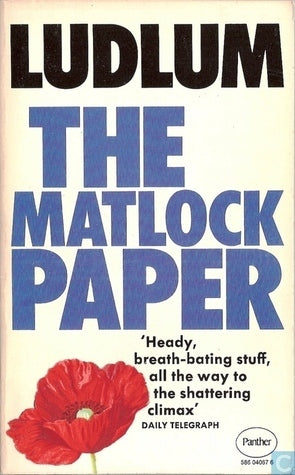 Book cover of The Matlock Paper by Robert Ludlum