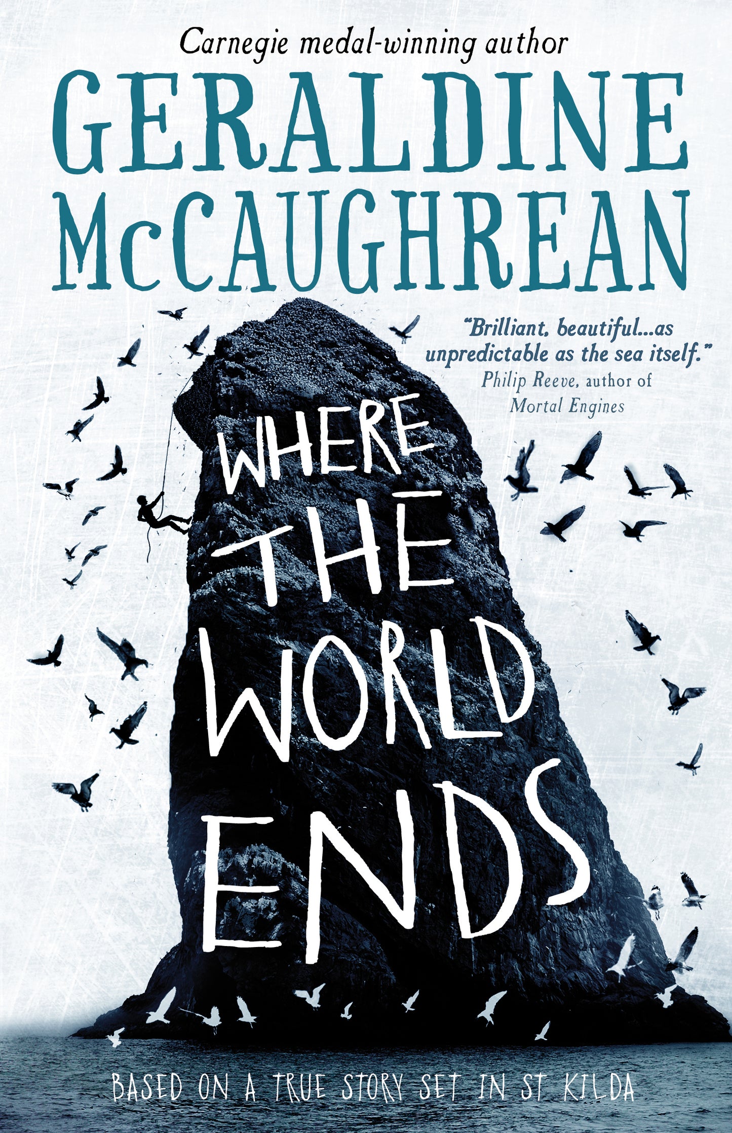 Book cover of Where The World Ends by Geraldine McCaughrean