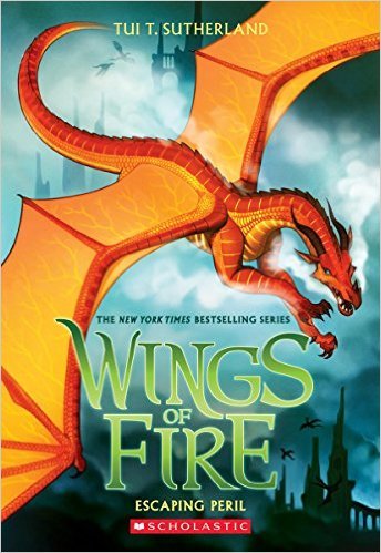 Book cover of Escaping Peril by Tui T. Sutherland