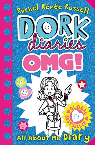 Book cover of Dork Diaries Omg All About Me Diary by Rachel Renée Russell