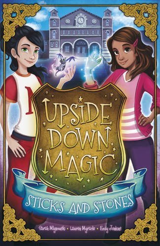Book cover of Sticks and Stones by Sarah Mlynowski, Lauren Myracle, Emily Jenkins