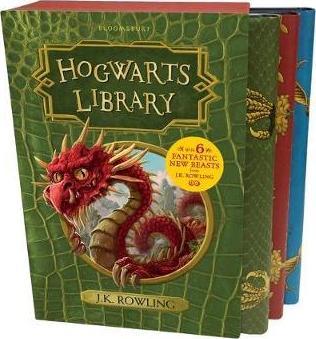 Book cover of The Hogwarts Library Box Set, 3 Volumes by J.K. Rowling