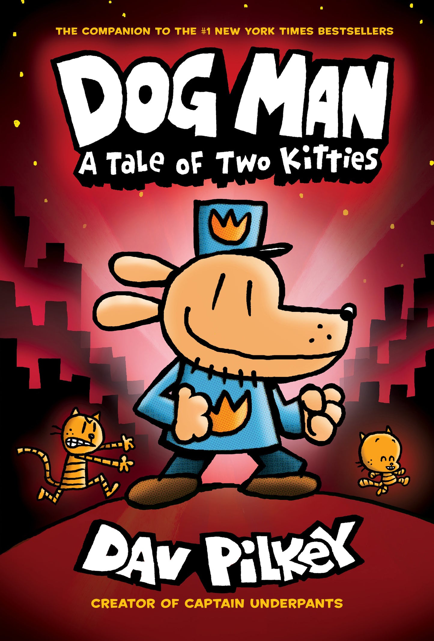 Book cover of A Tale of Two Kitties by Dav Pilkey
