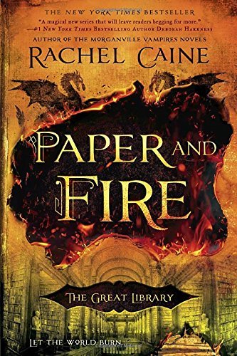 Book cover of Paper And Fire by Rachel Caine