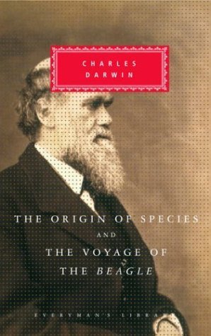 Book cover of The Origin Of Species / The Voyage Of The Beagle by Charles Darwin, Richard Dawkins (Introduction)