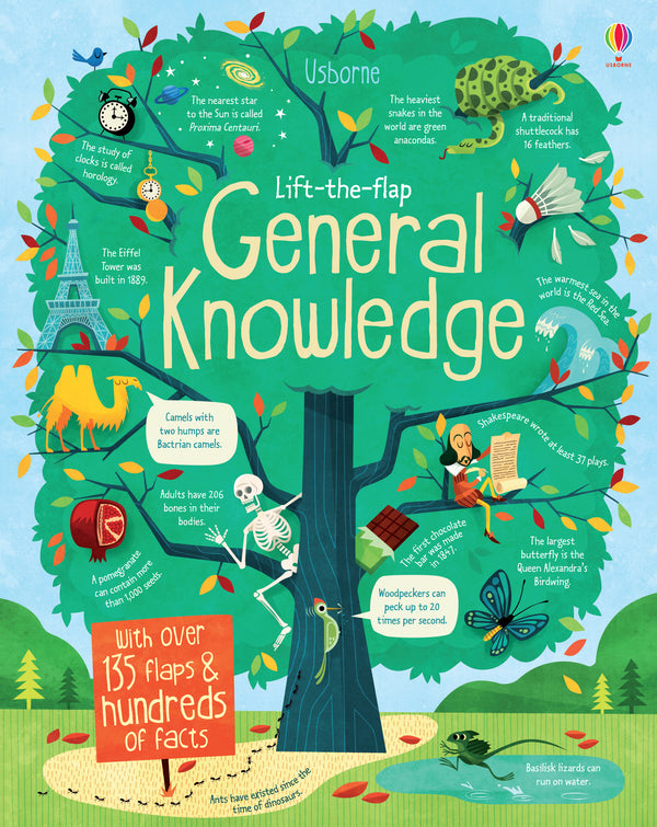 Book cover of Lift-The-Flap General Knowledge by Alex Frith