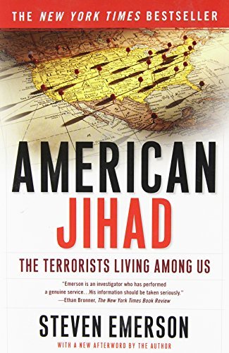 Book cover of American Jihad: The Terrorists Living Among Us by Steven Emerson