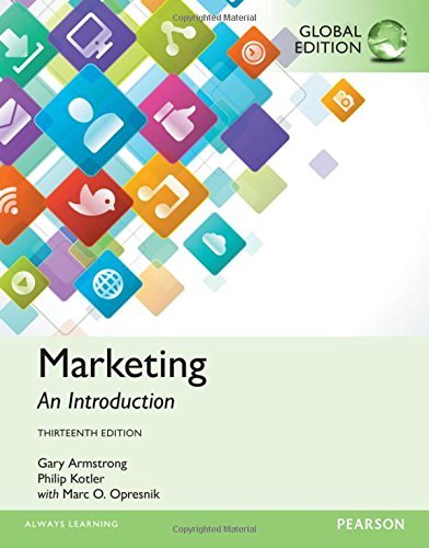 Book cover of Marketing: An Introduction by Armstrong Gary and Kotler Philip