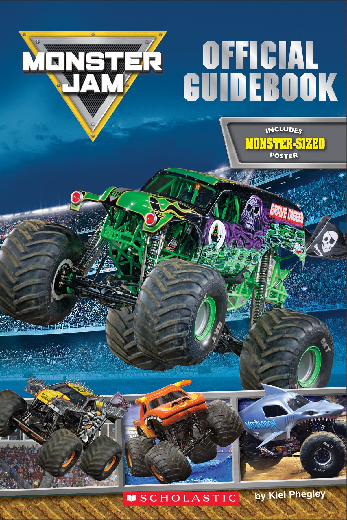 Book cover of Monster Jam Official Guidebook by Kiel  Phegley