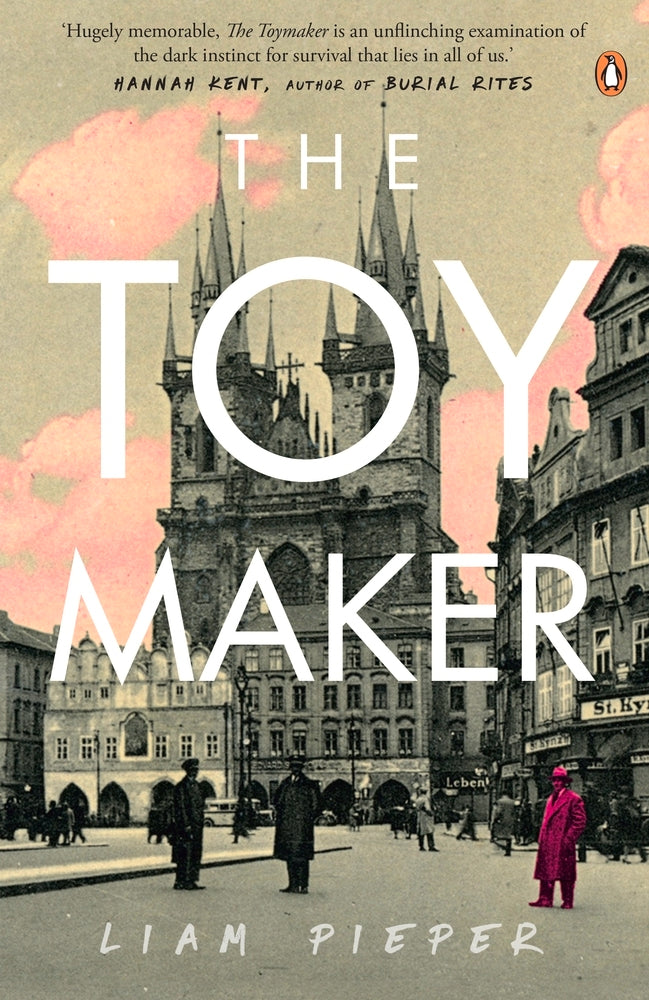 Book cover of The Toymaker by Liam Pieper