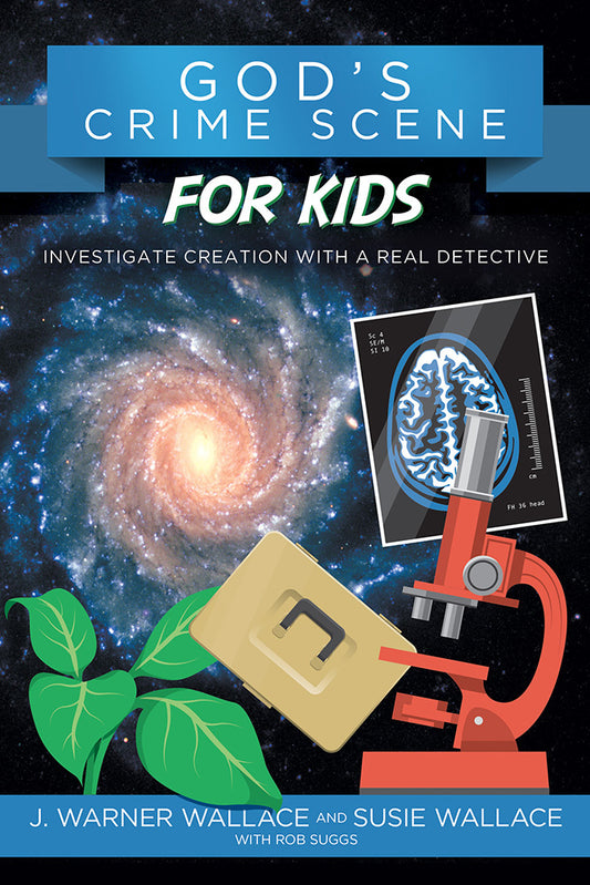Book cover of God's Crime Scene For Kids by J. Warner Wallace