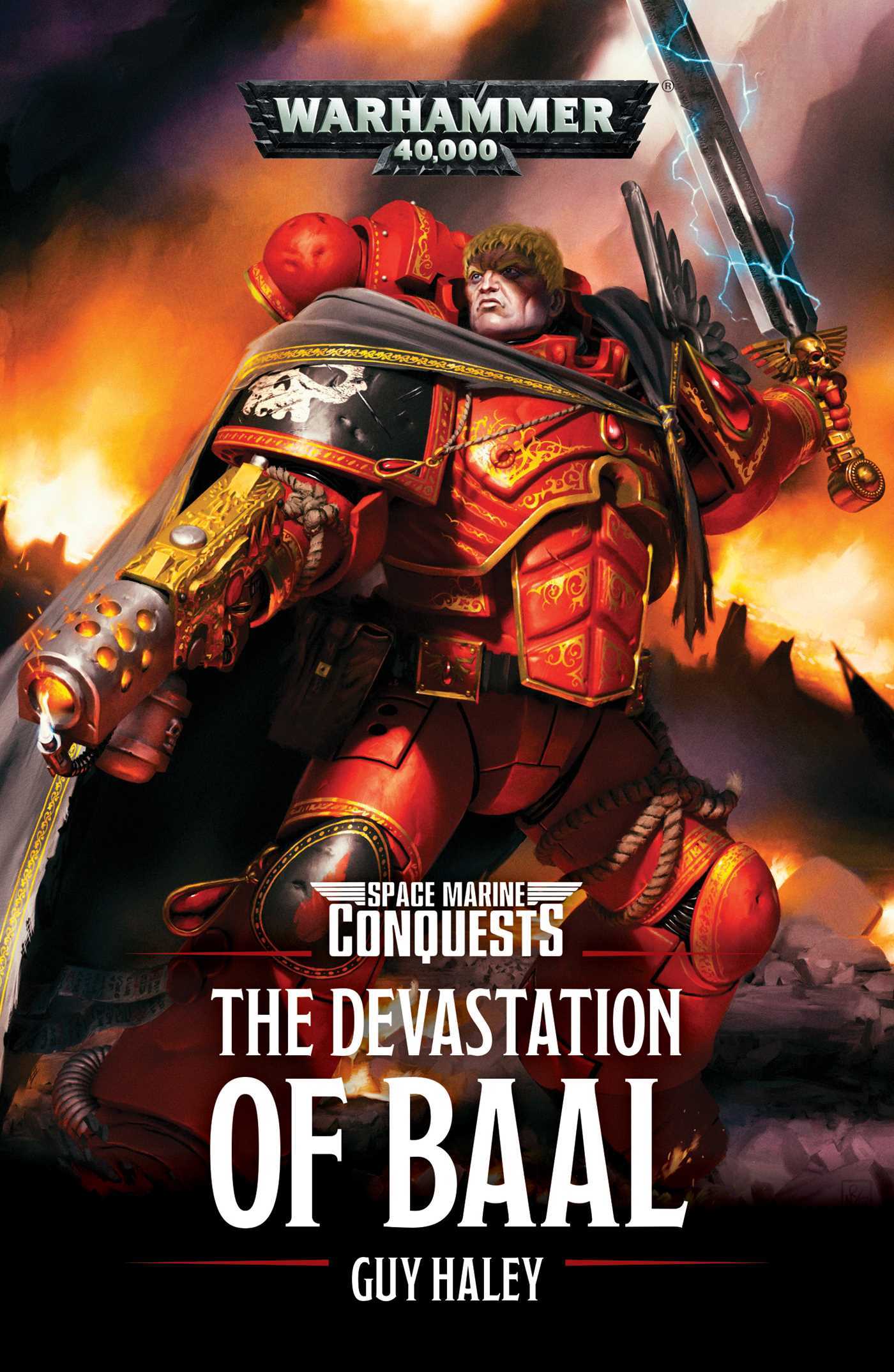 Book cover of The Devastation of Baal by Guy Haley