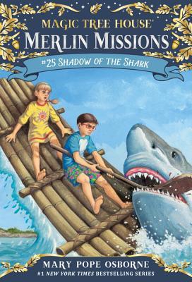 Book cover of Shadow Of The Shark by Mary Pope Osborne, Salvatore Murdocca (Illus.)