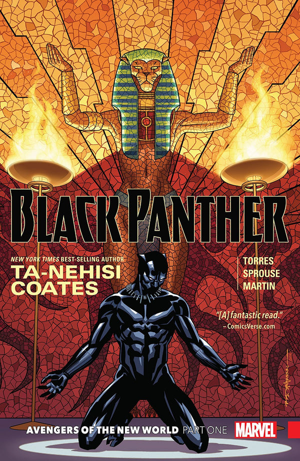 Book cover of Black Panther, Vol. 4: Avengers Of The New World, Part One by Ta-Nehisi Coates, Wilfredo Torres (Illus.), Chris Sprouse (Illus.)