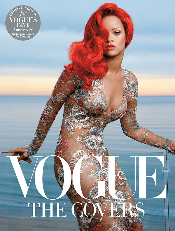 Book cover of Vogue: The Covers by Dodie Kazanjian
