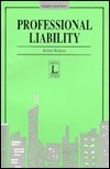 Book cover of Professional Liability by Robert Wickins
