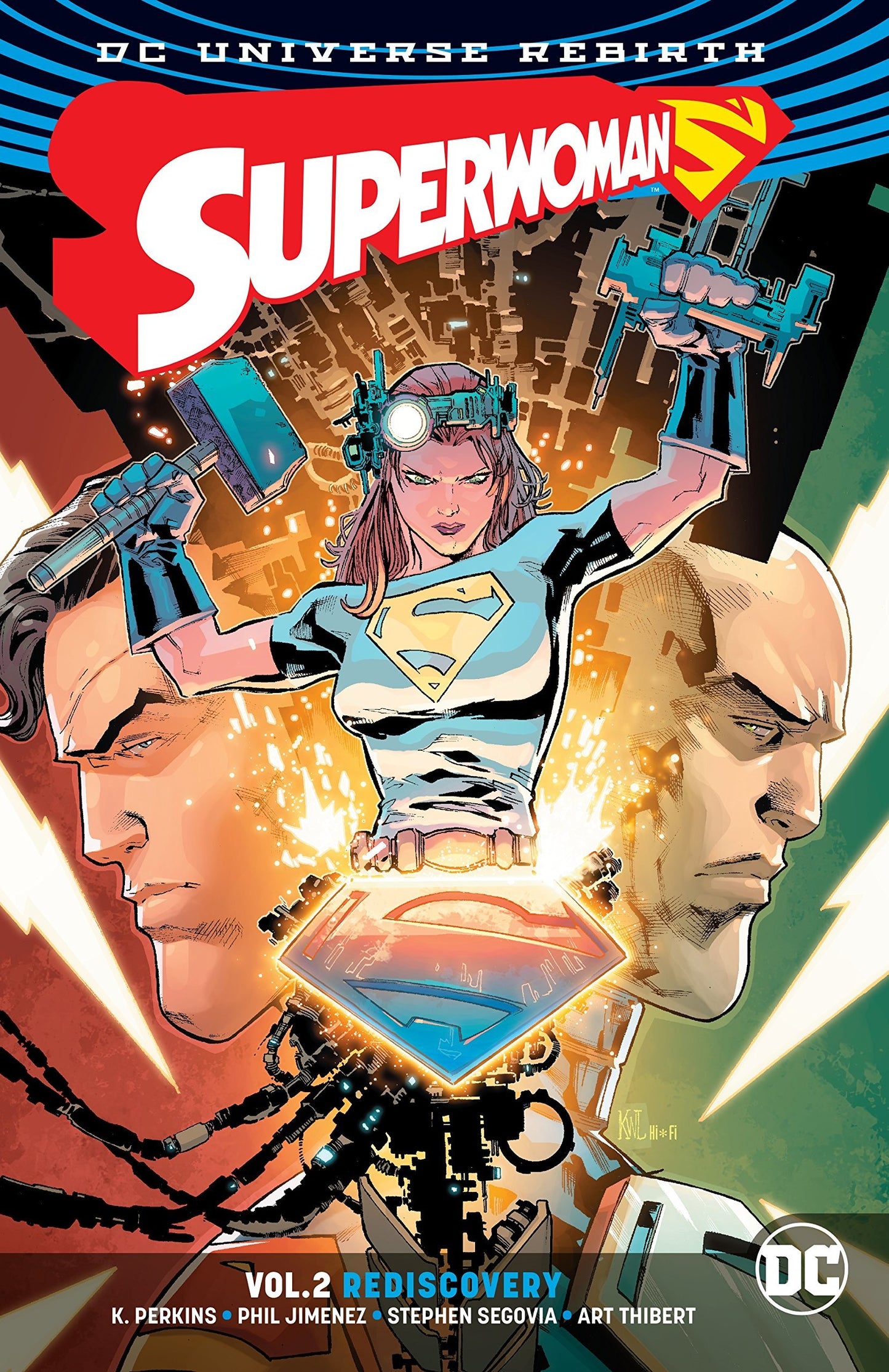 Book cover of Superwoman, Volume 2: Rediscovery by K. Perkins, Phil Jimenez, Ray   McCarthy