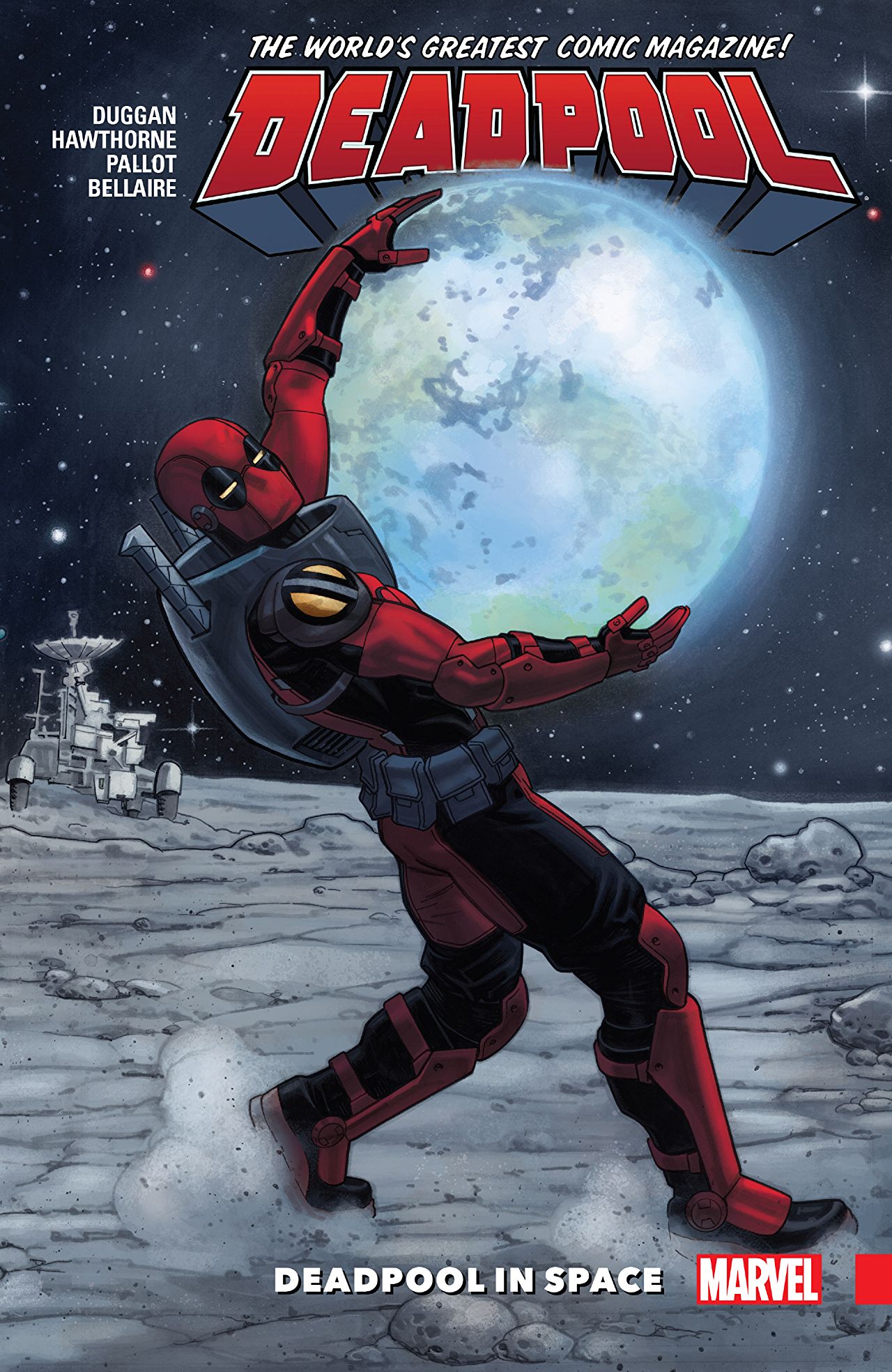 Book cover of Deadpool: World's Greatest, Vol. 9: Deadpool In Space by Gerry Duggan