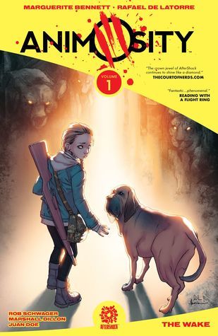 Book cover of Animosity, Vol. 1: The Wake by Marguerite Bennett