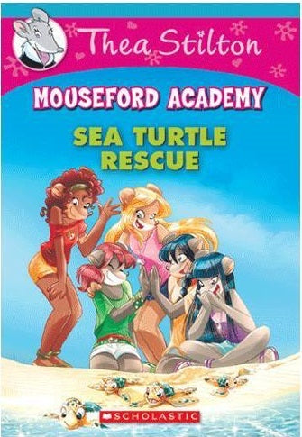 Book cover of Sea Turtle Rescue by Thea Stilton