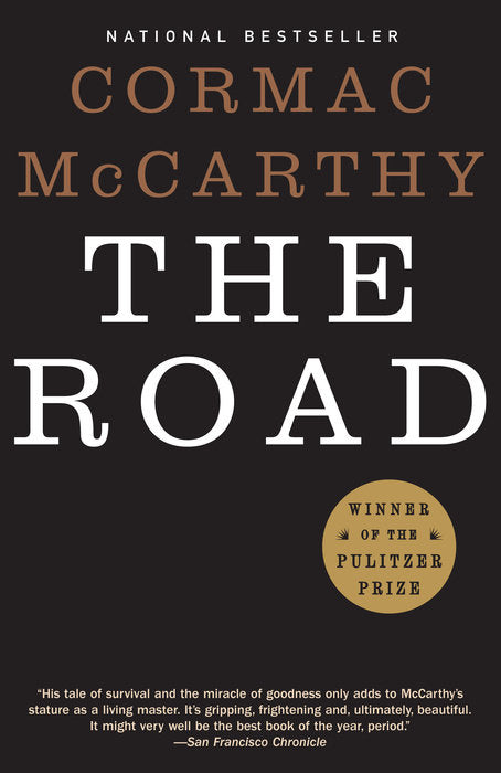 Book cover of The Road by Cormac McCarthy