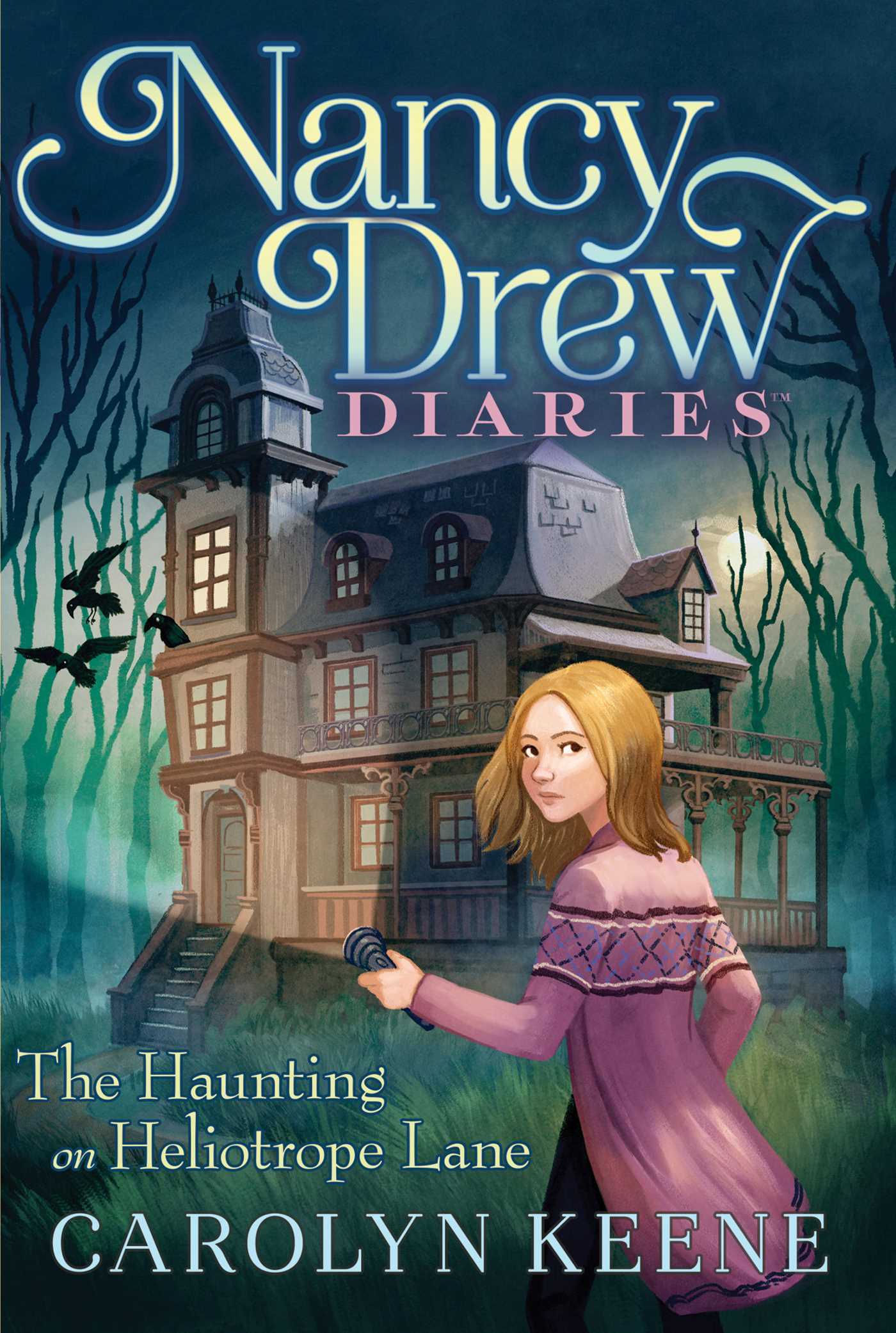 Book cover of The Haunting On Heliotrope Lane by Carolyn Keene